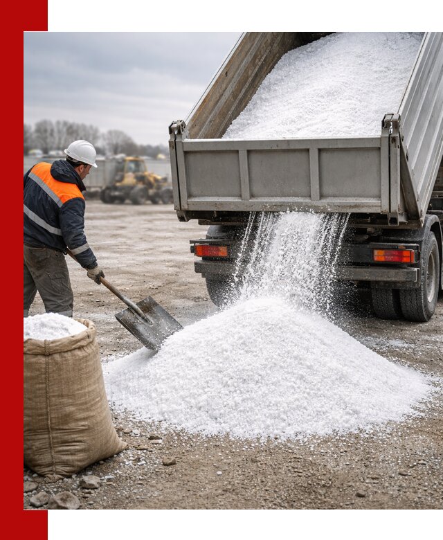Поставка хлористого натрия оптом и в розницу в Домодедово
