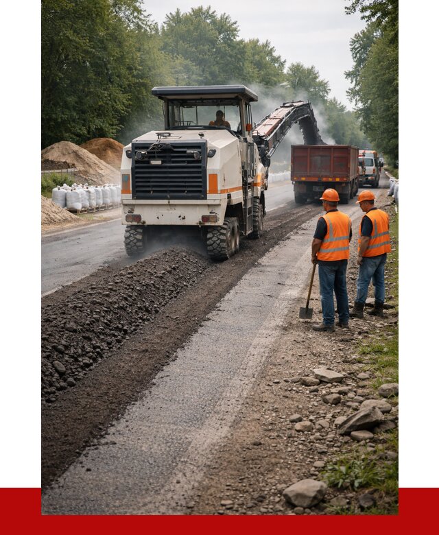 Фрезерованный асфальт в Домодедово от 2316 р./куб. | ПРОНЕРУДДмд