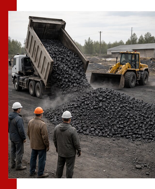 Доставка угля антрацита в Домодедово с самосвалами и погрузкой