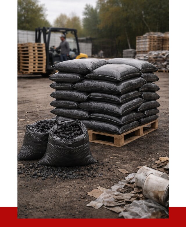 Купить уголь в мешках с доставкой в Домодедово от 7895 р. | ПРОНЕРУДДмд