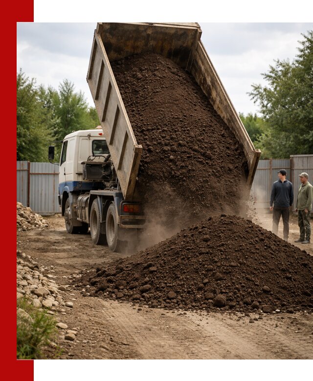 Доставка самосвалом 10 кубов в Домодедово быстро и надёжно