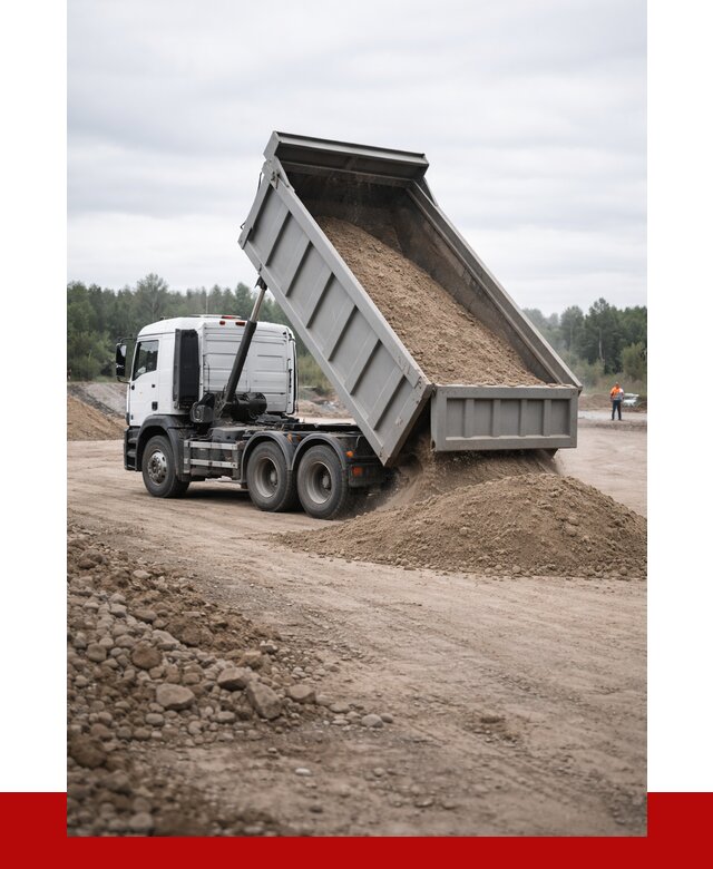 Доставка самосвалом 15 кубов в Домодедово от 6842 руб. | ПРОНЕРУДДмд