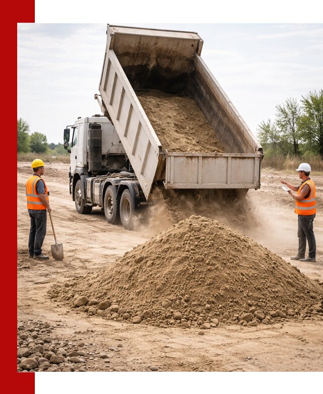 Доставка самосвалом 15 кубов в Домодедово за город и по городу