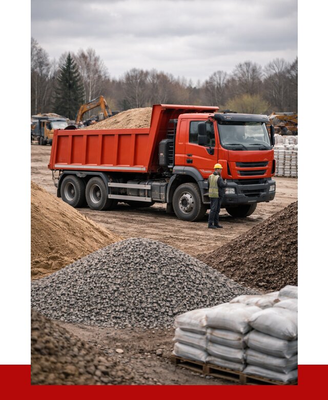 Доставка самосвалом 25 кубов в Домодедово от 7895 р. | ПРОНЕРУДДмд