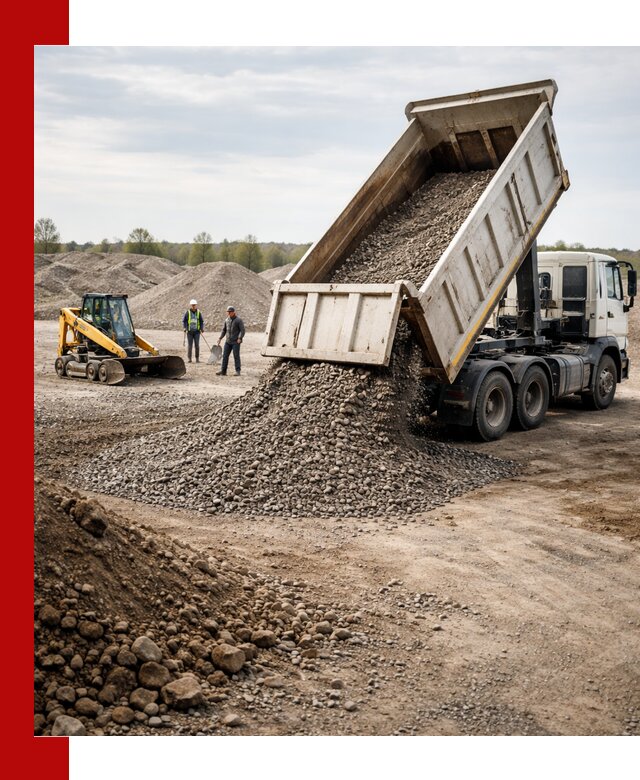 Доставка самосвалом 25 м³ в Домодедово быстро и надежно