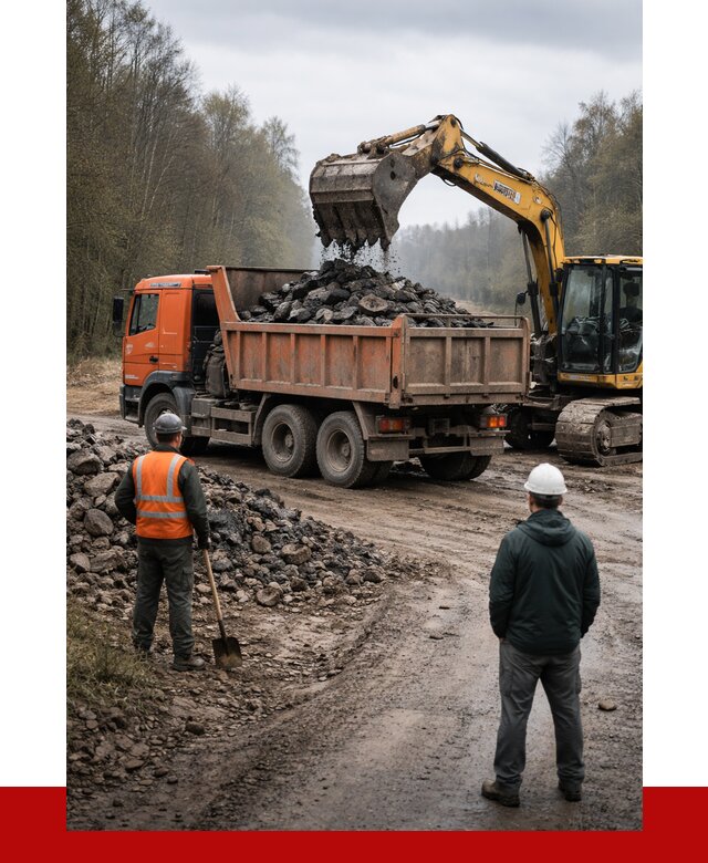 Вывоз асфальта в Домодедово от 4737 р. самосвалом ПРОНЕРУДДмд