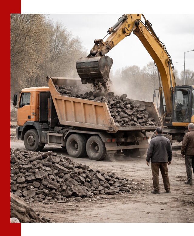 Вывоз асфальта и асфальтового покрытия в Домодедово