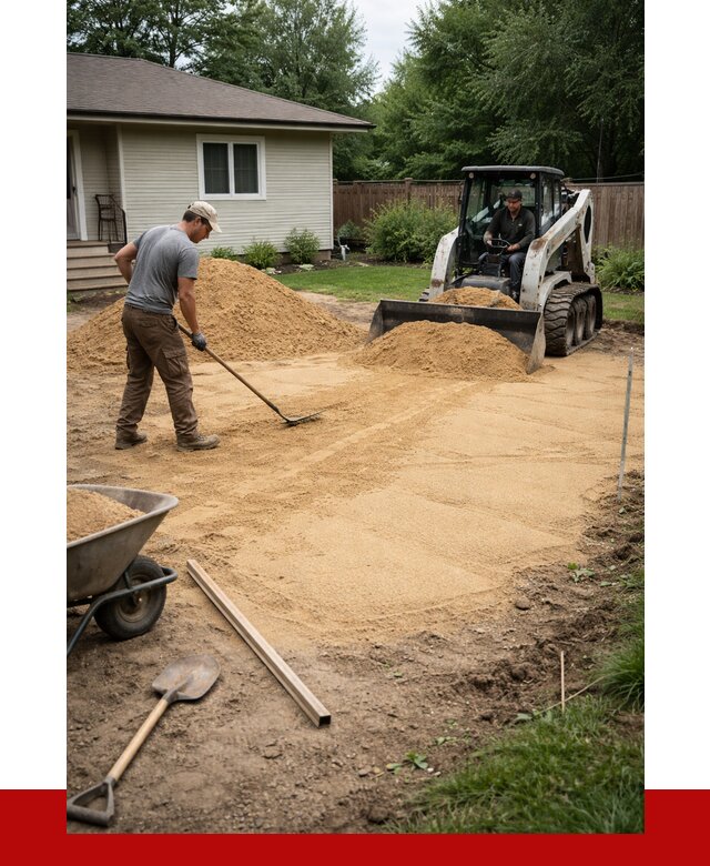 Отсыпка участка песком в Домодедово, от 2632 р., ПРОНЕРУДДмд